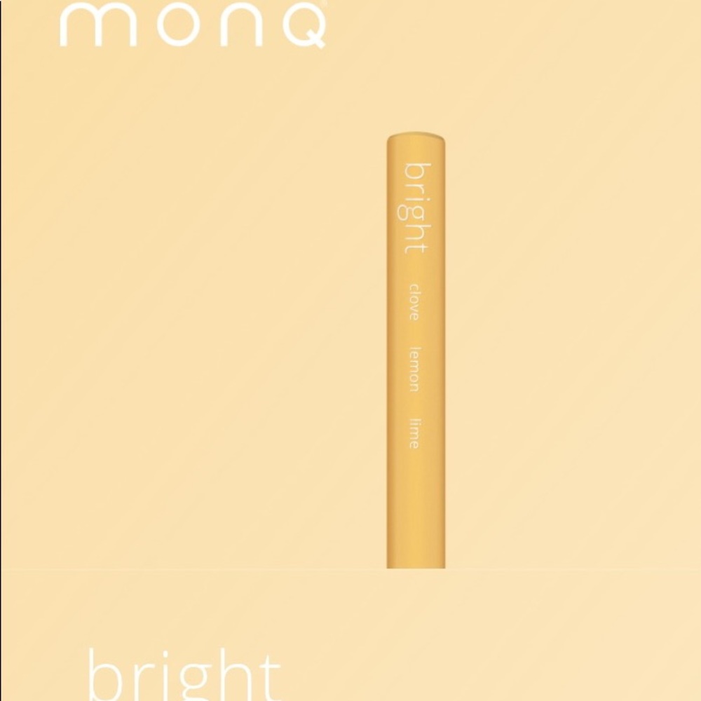 Monq Personal Aromatherapy: BRIGHT ONLY BNIB